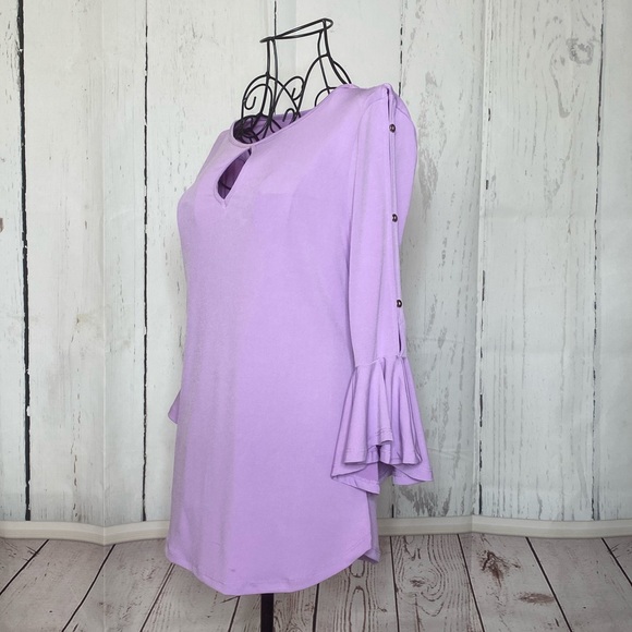 New York & Co Lavender Top - Picture 2 of 12